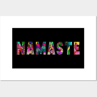 Namaste in colour Posters and Art